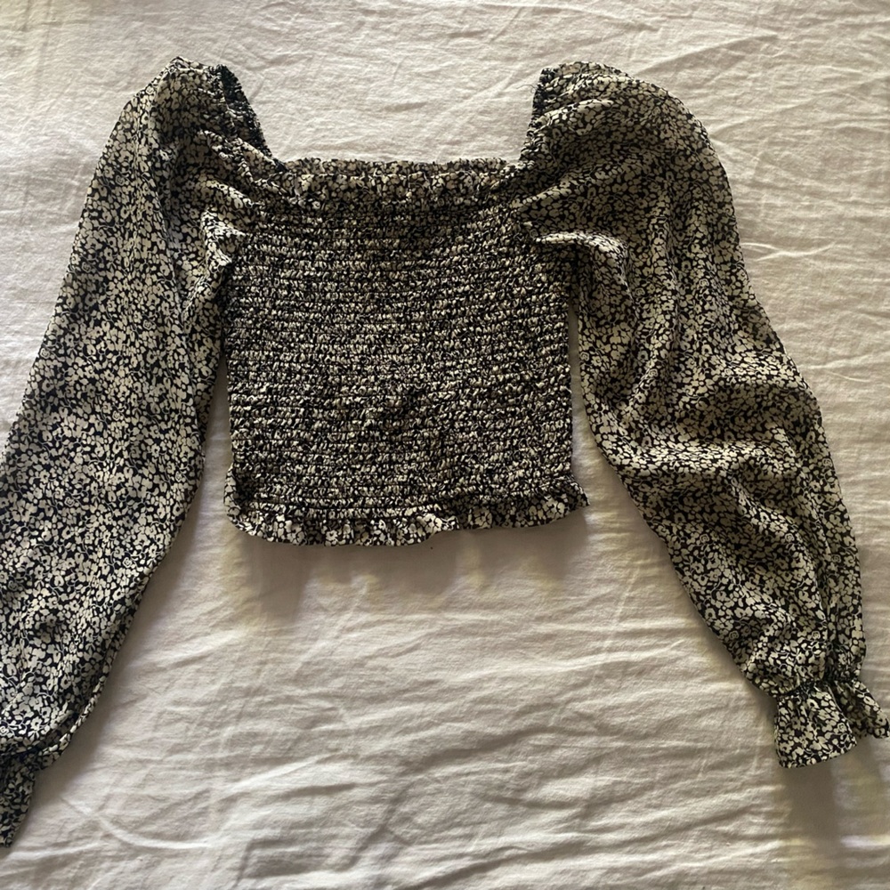 Floral Long Sleeve Top